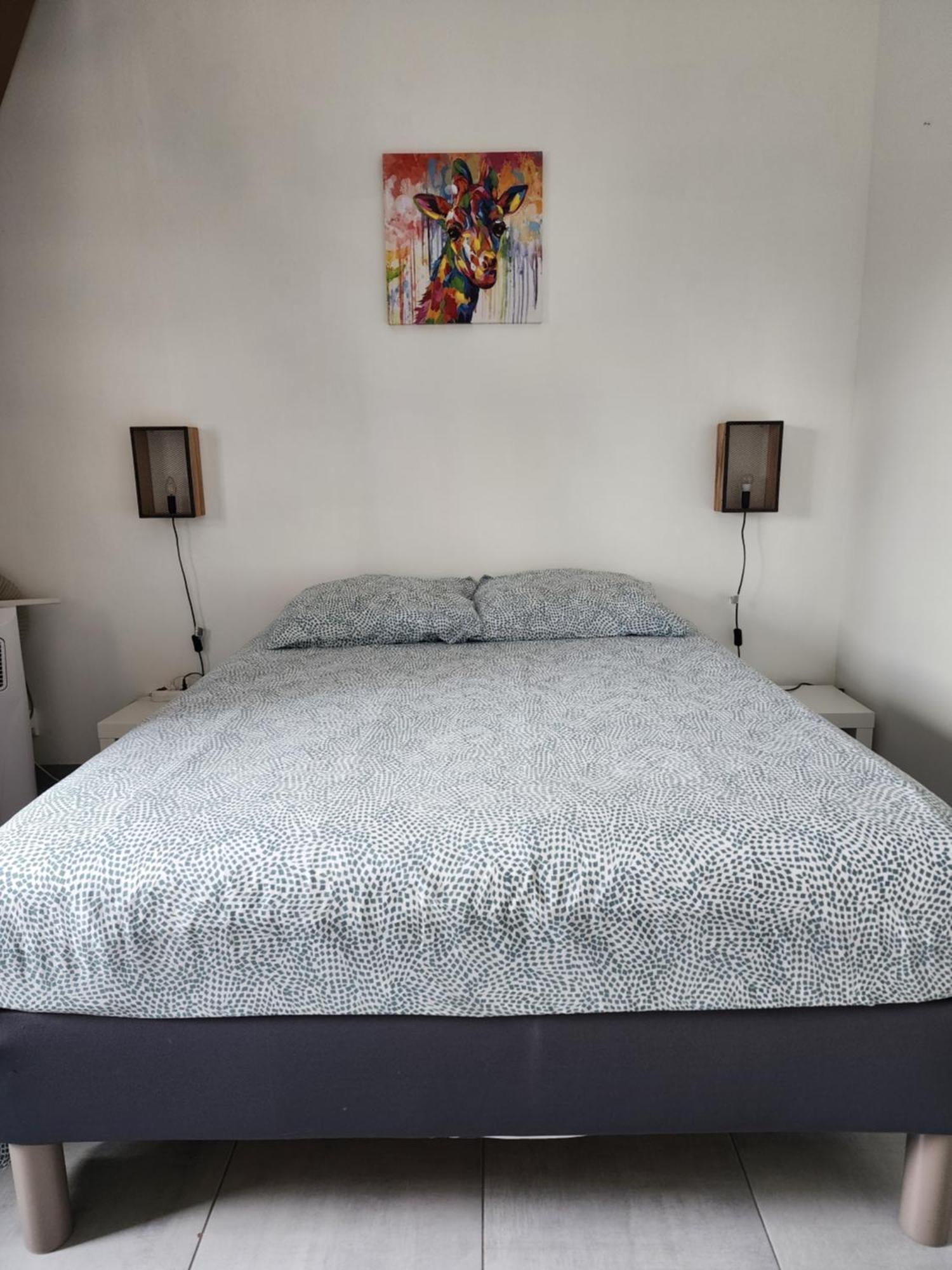 Appartement Duplex F2 Tout Confort Proche Centre Ville Avec Parking Gratuit มงต์ลูซง ภายนอก รูปภาพ